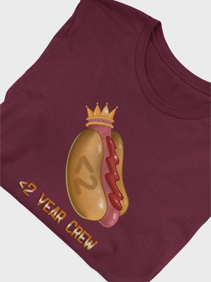 Less Than 2 Year Hotdog Shirt product image (1)