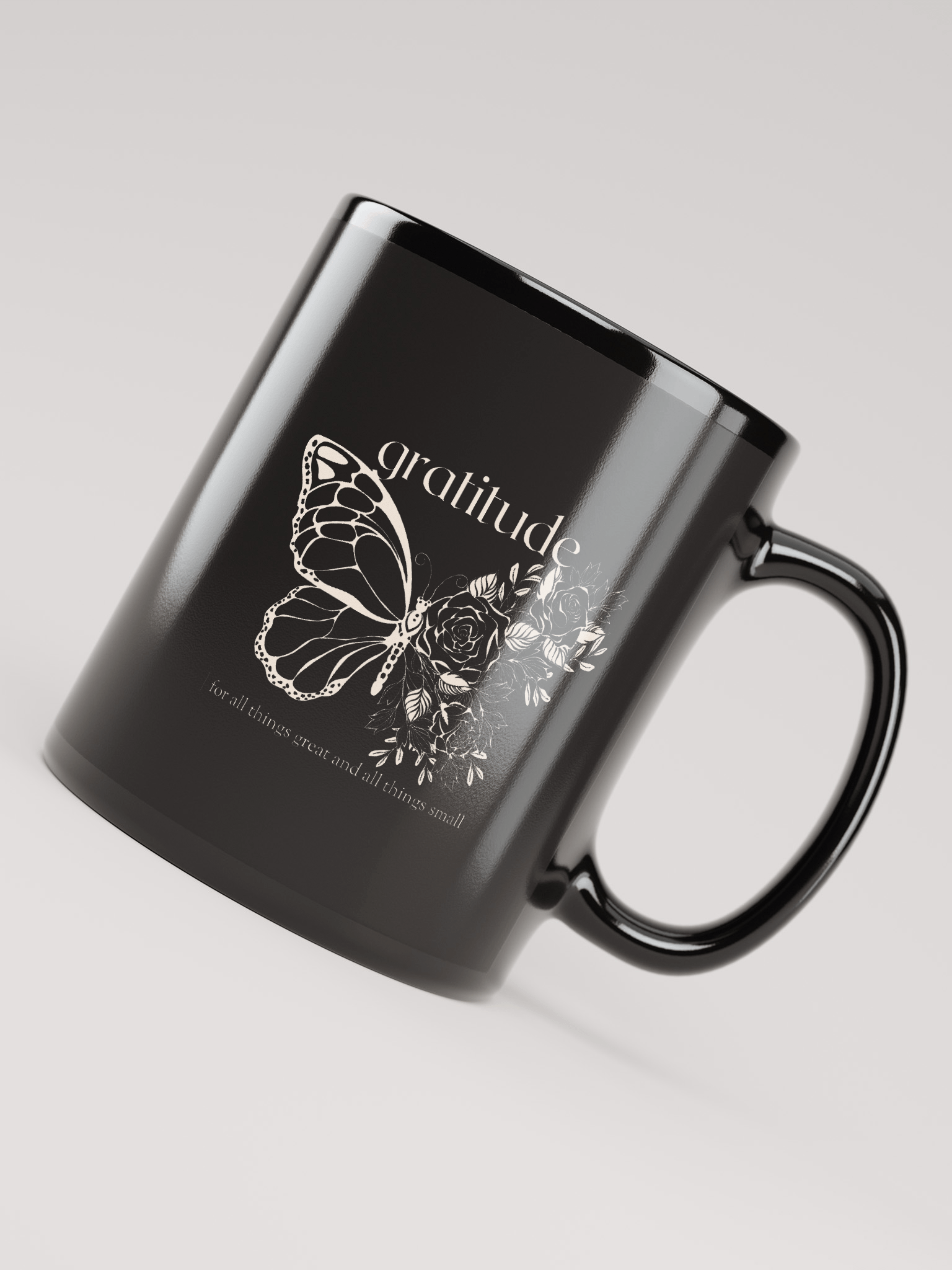 Gratitude Grows Butterfly Mug product image (4)