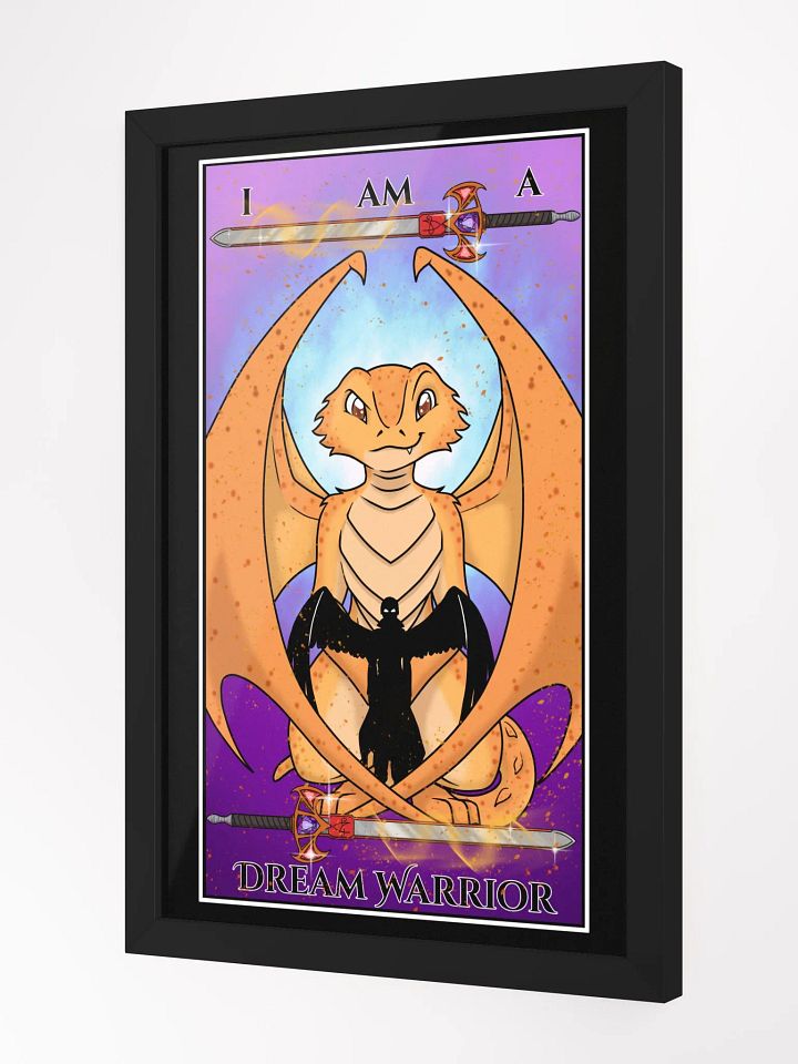 Day of the Dragon Tarot Card Framed Poster product image (3)