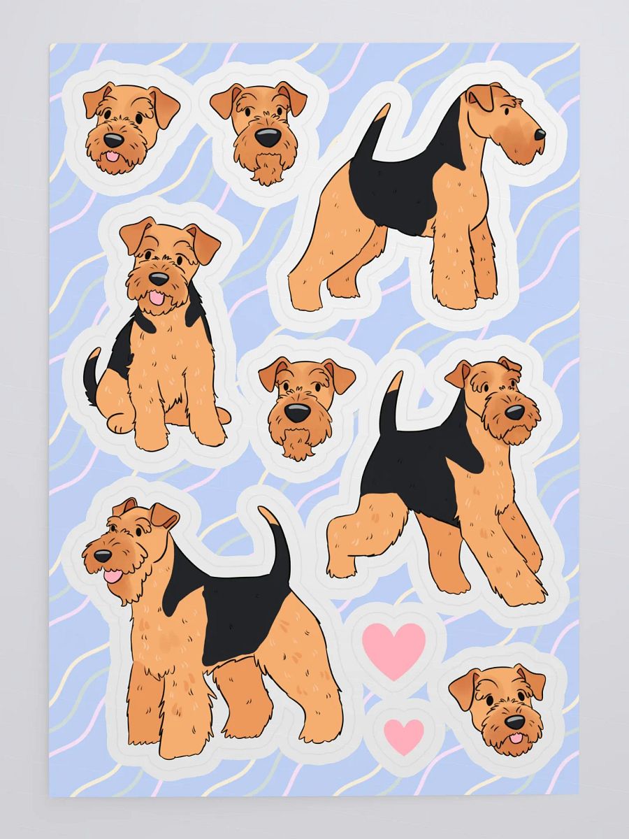 Welsh Terrier Sticker Sheet product image (4)