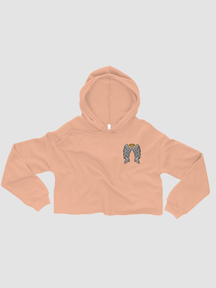 Angel Women's Cropped Hoodie Embroidered product image (1)