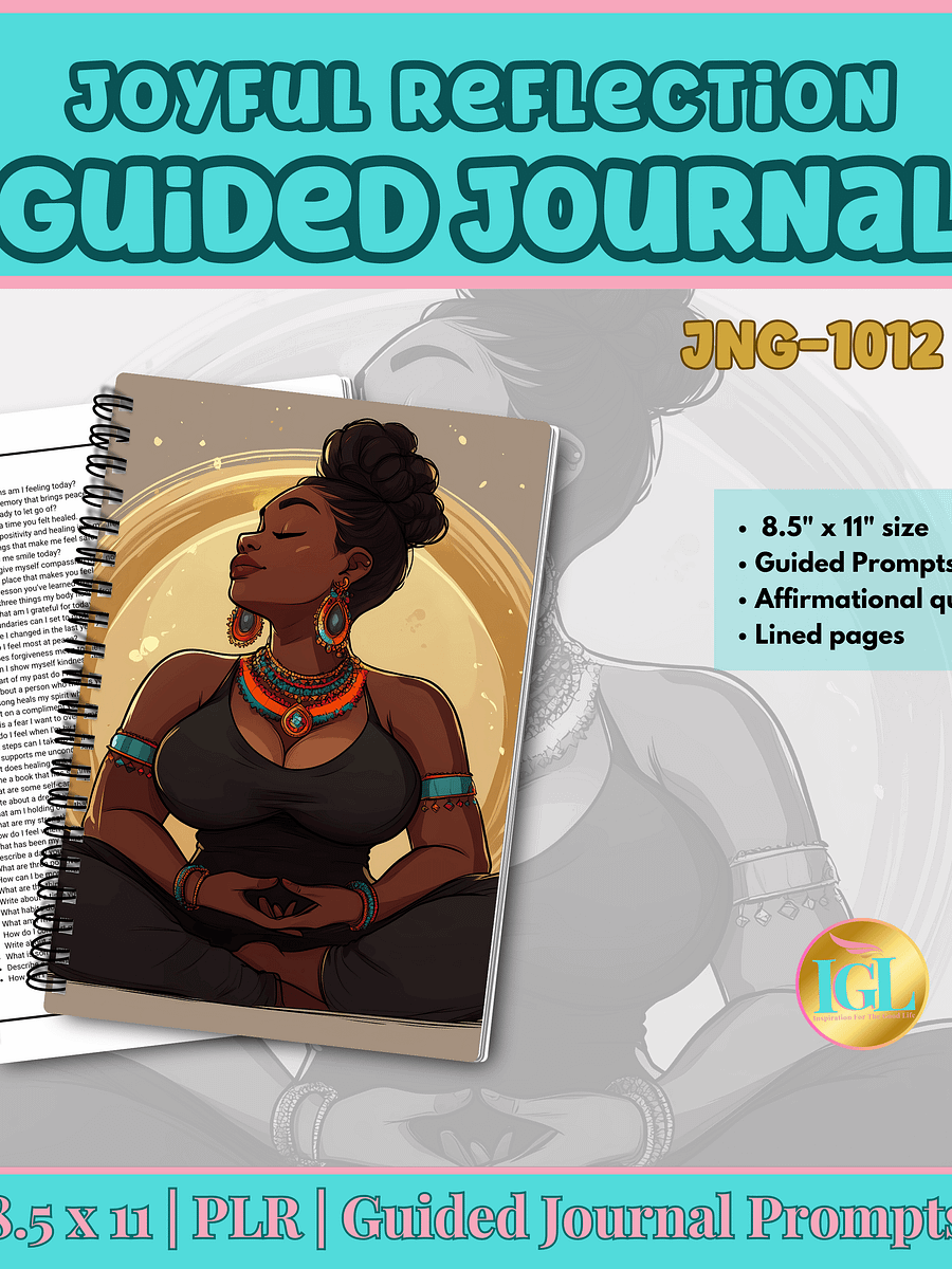 Joyful Reflections Guided Journal 8.5" x 11" product image (1)