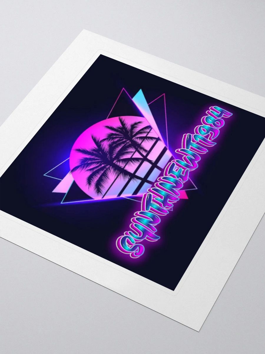 SynthNewt1984 Logo Sticker product image (3)