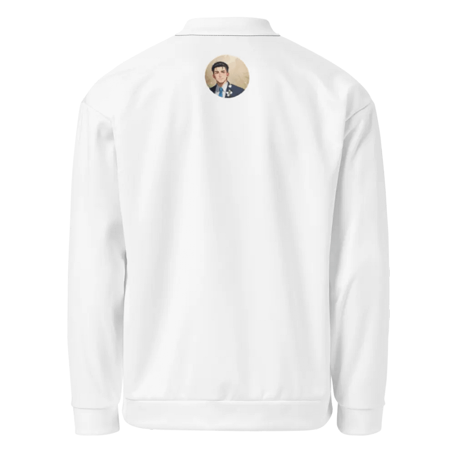 Laroo's Signature Bomber Jacket (White) product image (3)