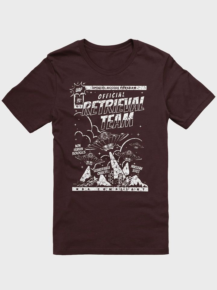 Konspiracy T-Shirt - UAP Retrieval Team product image (1)