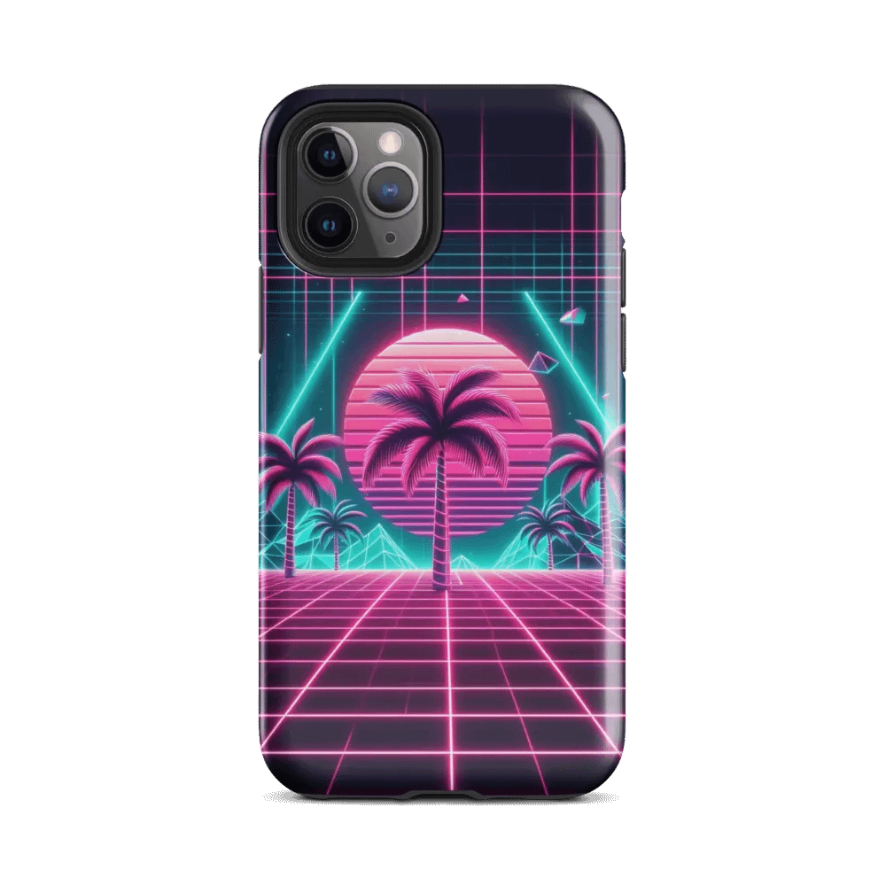 Neon Sunburst iPhone® Tough Case product image (53)