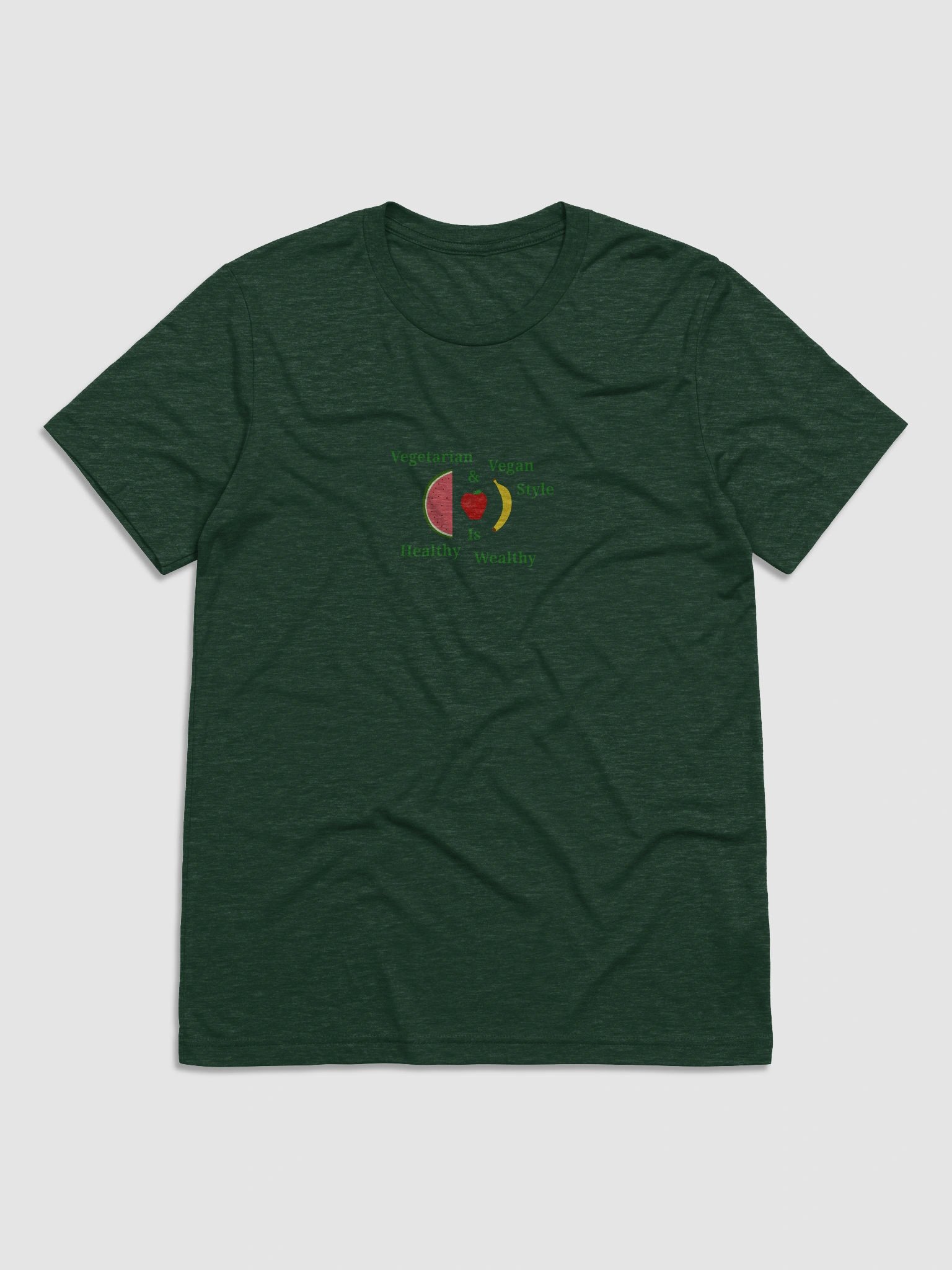 Healthy Wealthy Vegetarian Tee product image (1)