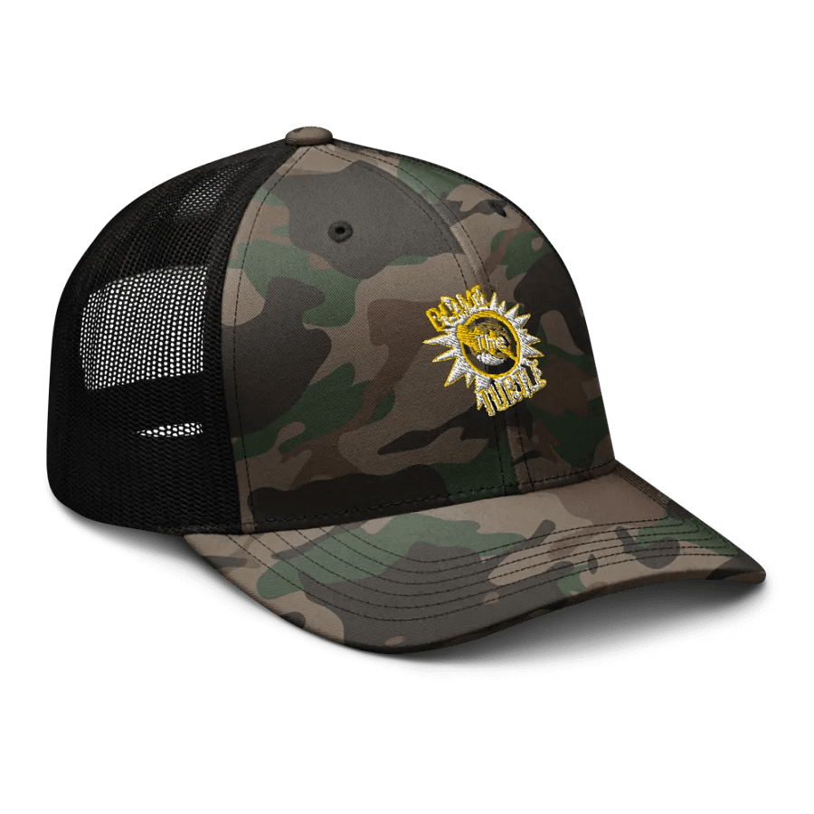 Blame The Turtle! Camo Trucker Hat product image (8)
