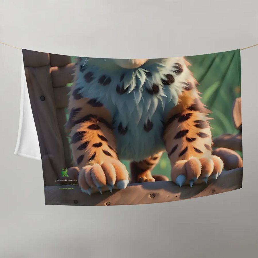 Endangered Species - Mexico - Jaguar Throw Blanket product image (10)