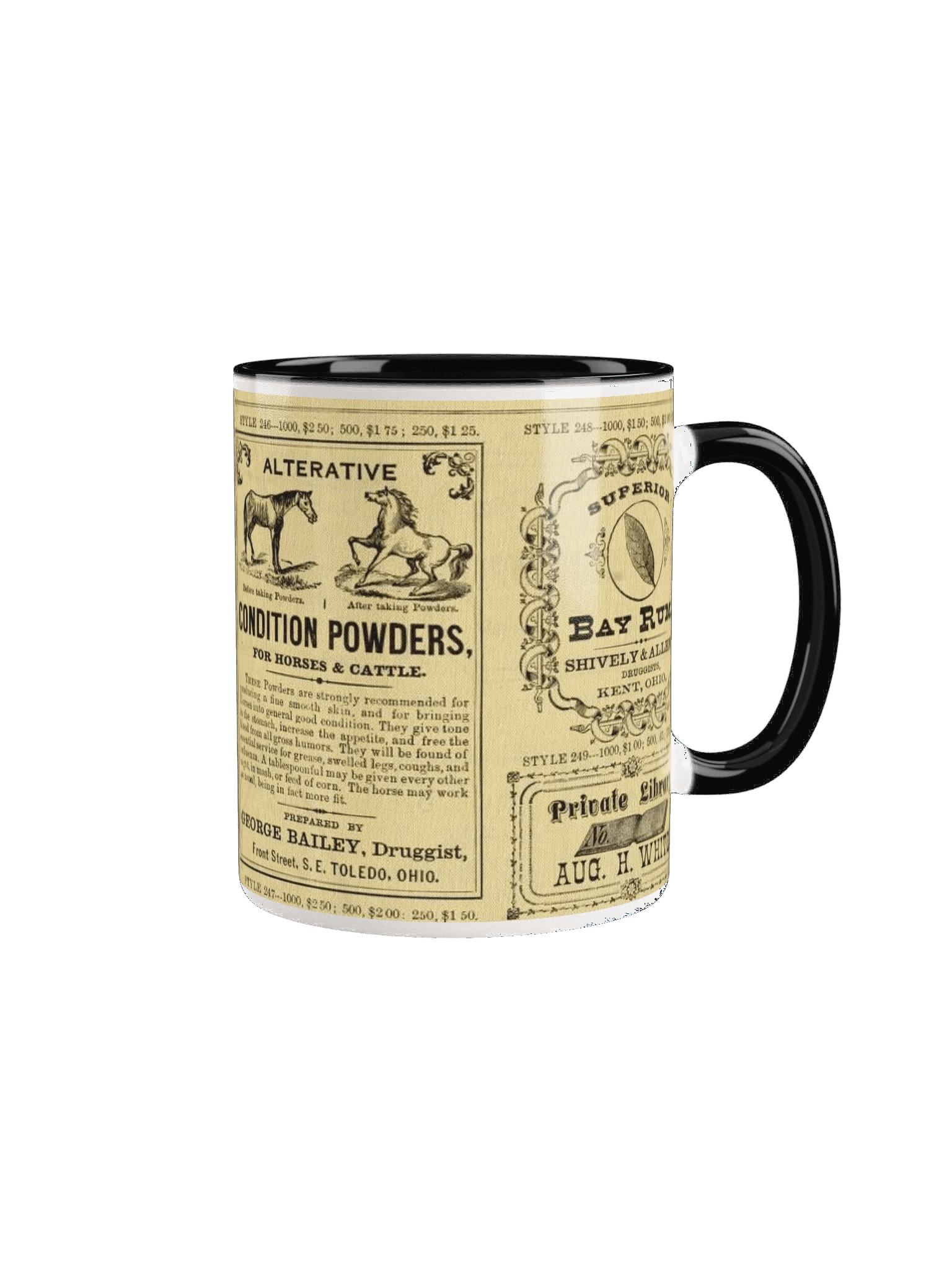 Vintage Advertisements Ceramic Mug product image (1)