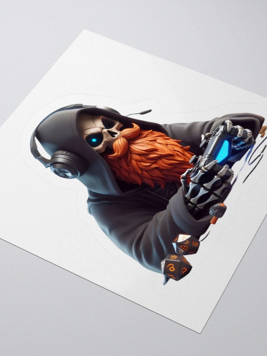 Deadmanfred Logo Sticker product image (6)