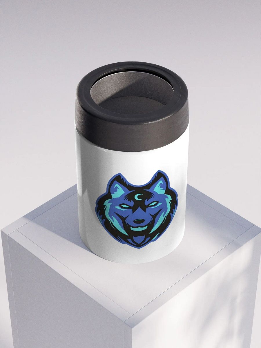 Lunar Wolf Stainless Steel Koozie product image (4)