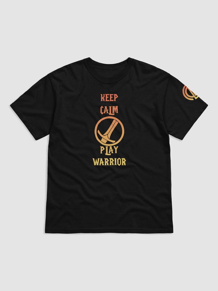T-shirt Keep Calm, Play Warrior product image (5)