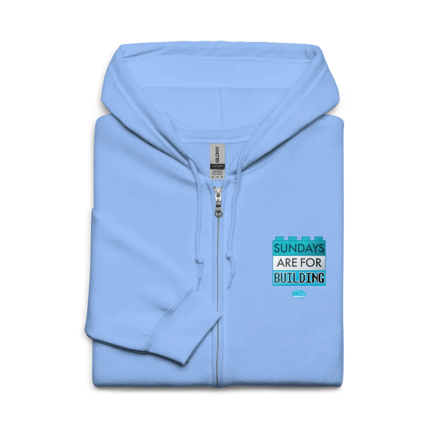 Sundays Are For Building Zip-Up Hoodie product image (4)