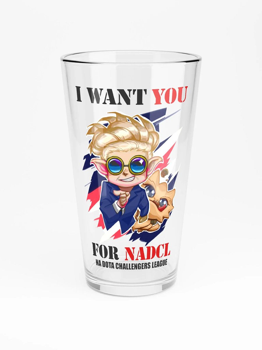 NADCL Wants You Pint Glass product image (3)