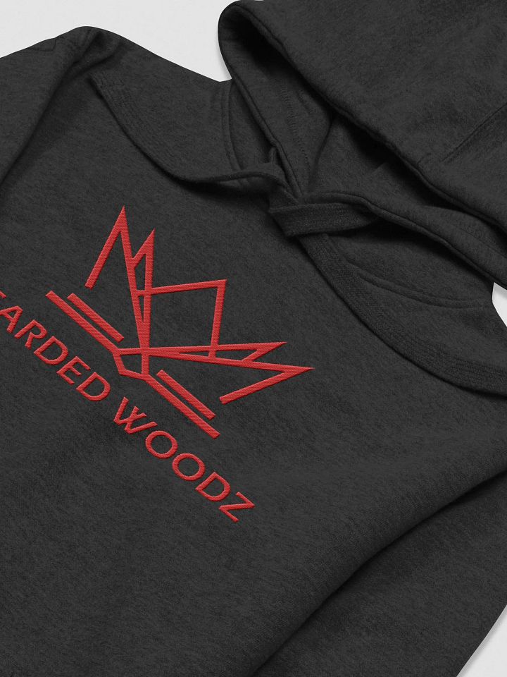 Men's Bearded Woodz Hoodie (Red Embroidery) product image (2)