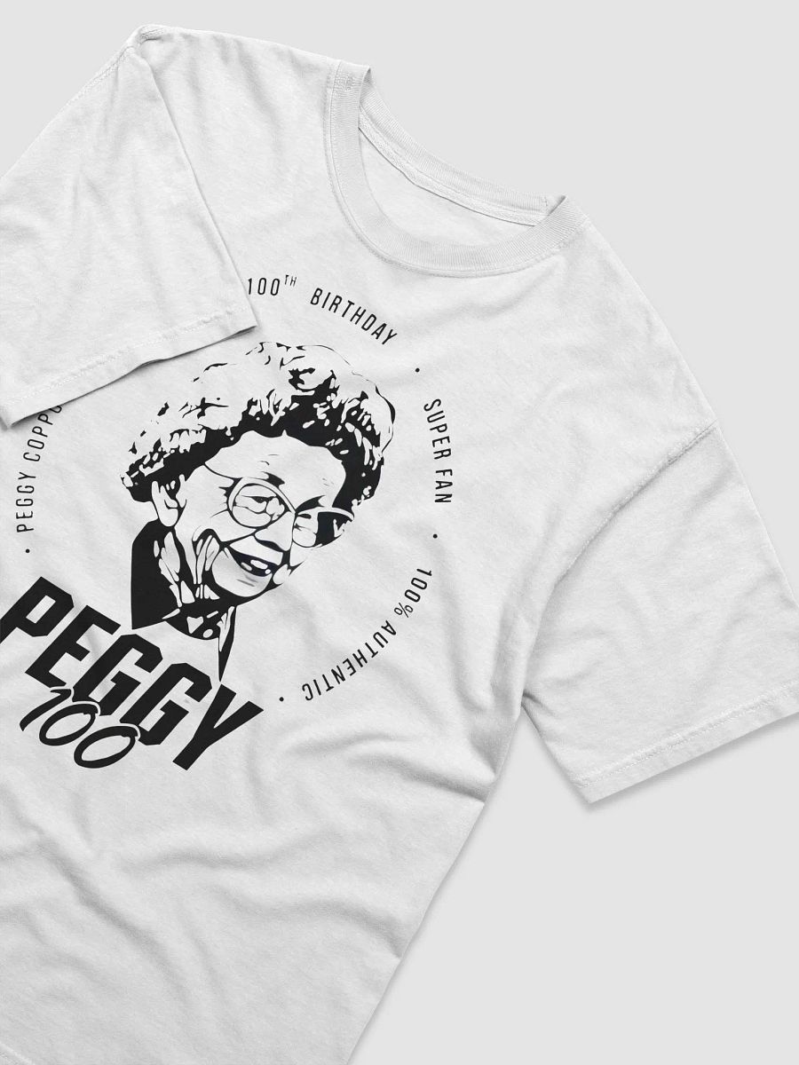Peggy Coppom Cu Twin 100Th Birthday Super Fan 100 Peggy 100 Shirt product image (4)