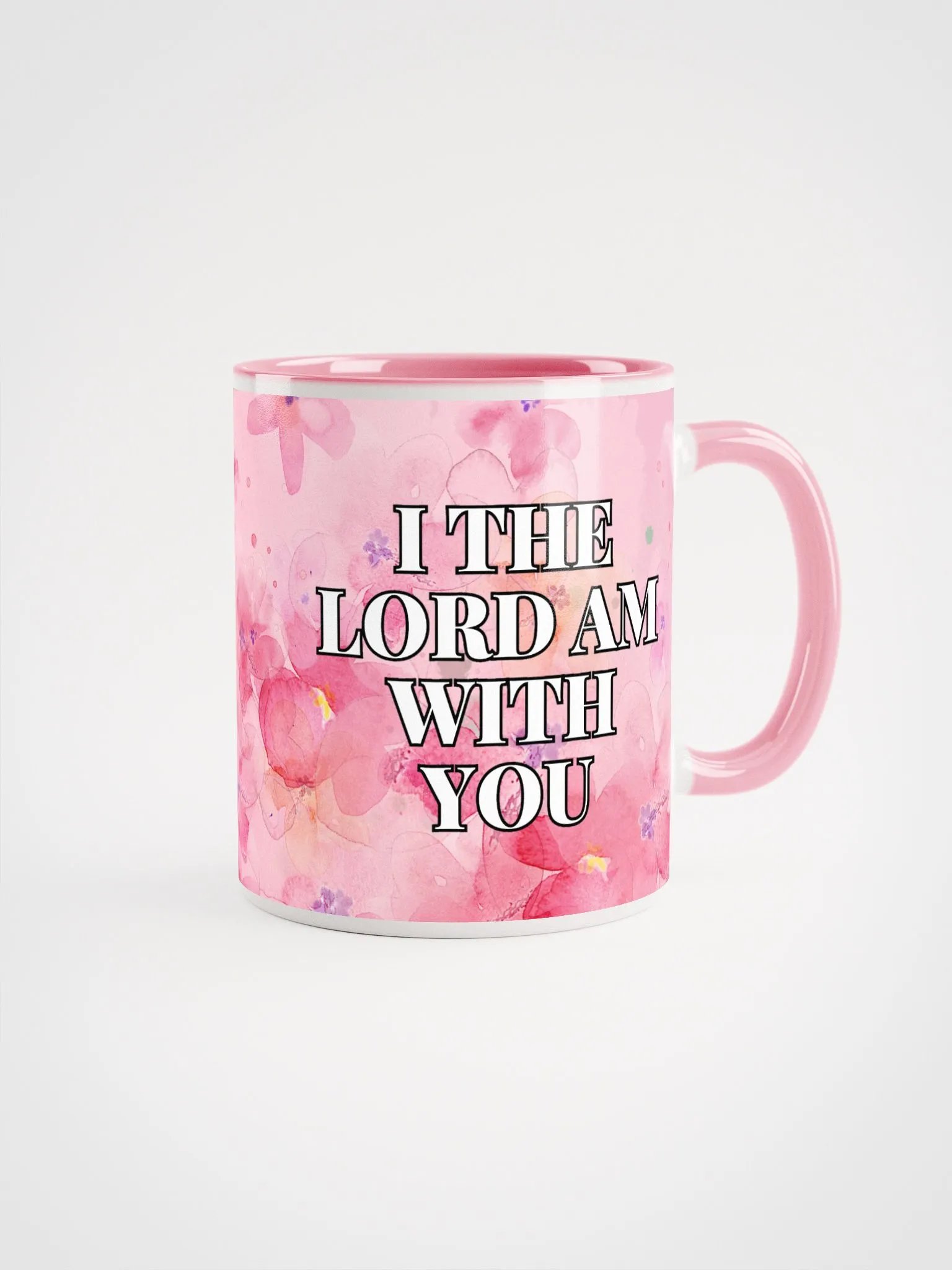 For the Lord will be with you women mug product image (1)