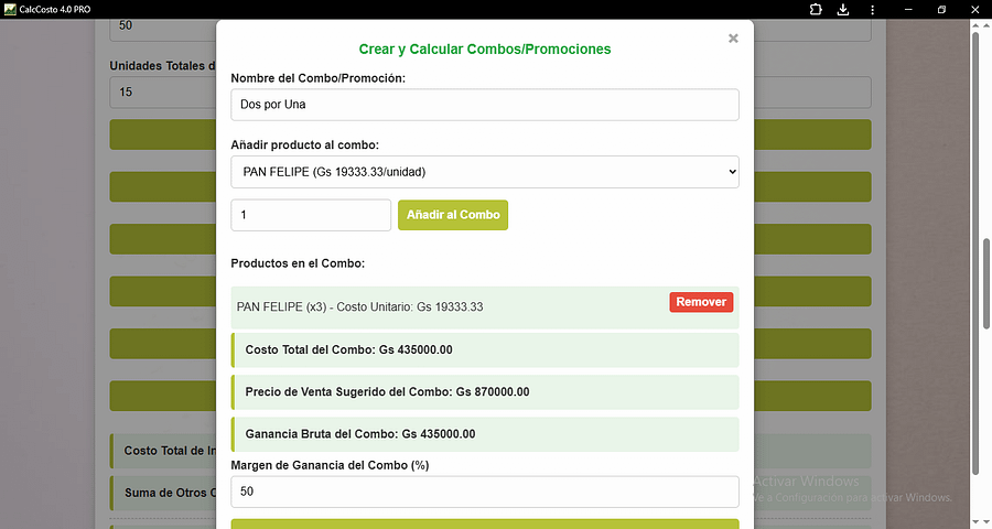 CalcCostos 4.0 PRO product image (5)