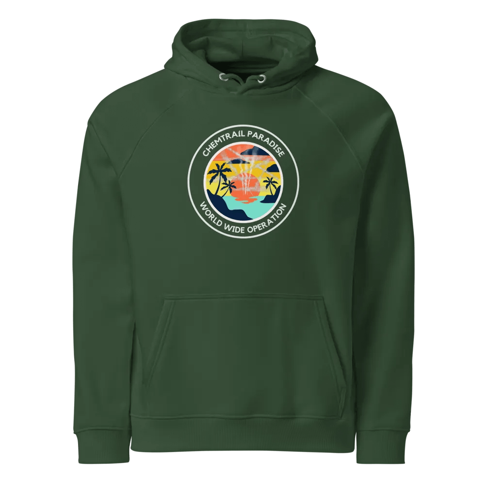 Chemtrail Paradise - Organic Cotton Hoodie product image (1)