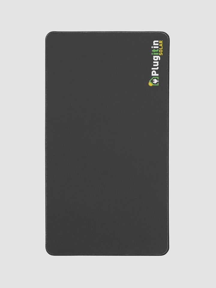 Plug It In Solar High-Quality Desk Mat (12" x 22") product image (2)