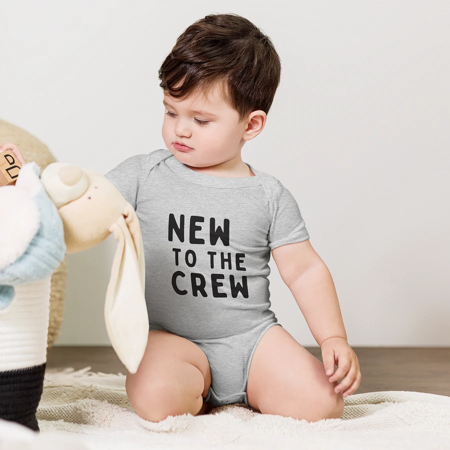 NEW TO THE CREW Baby Short Sleeve Onesie product image (5)