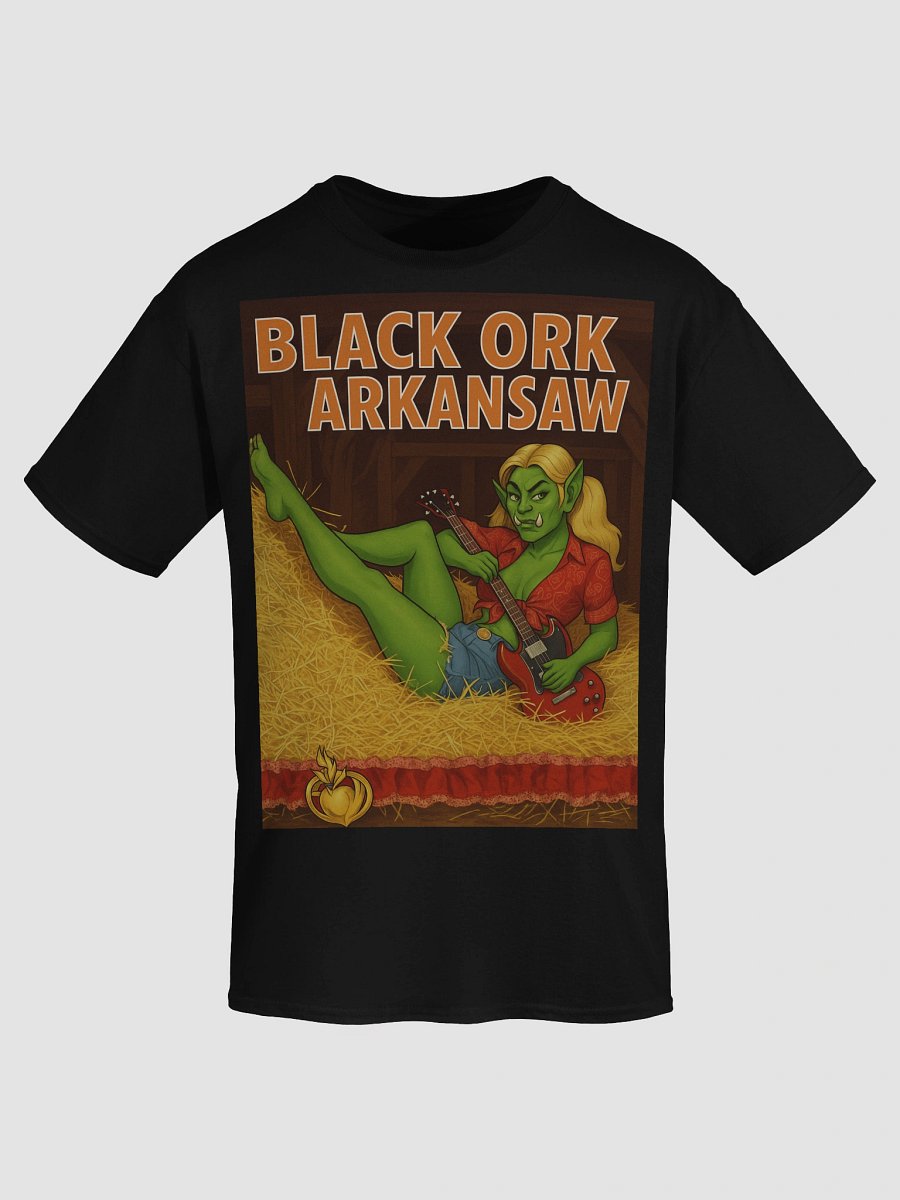 Black Ork Arkansaw "X Rated with guitar" product image (52)