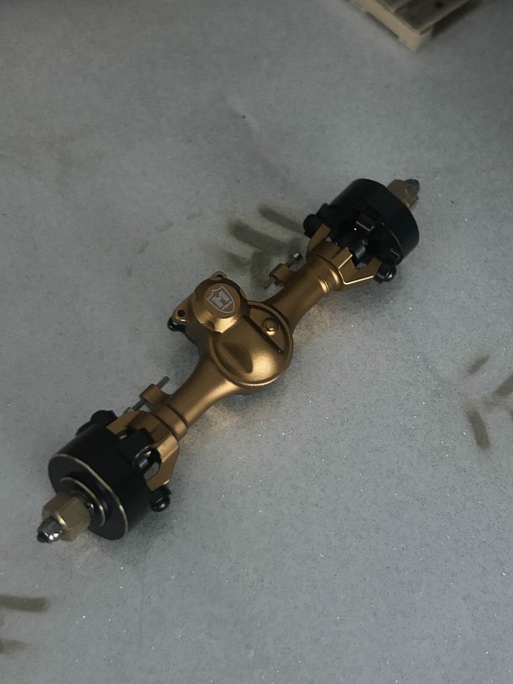 FRONT ONLY - Blonde MEUS v2 axle product image (1)