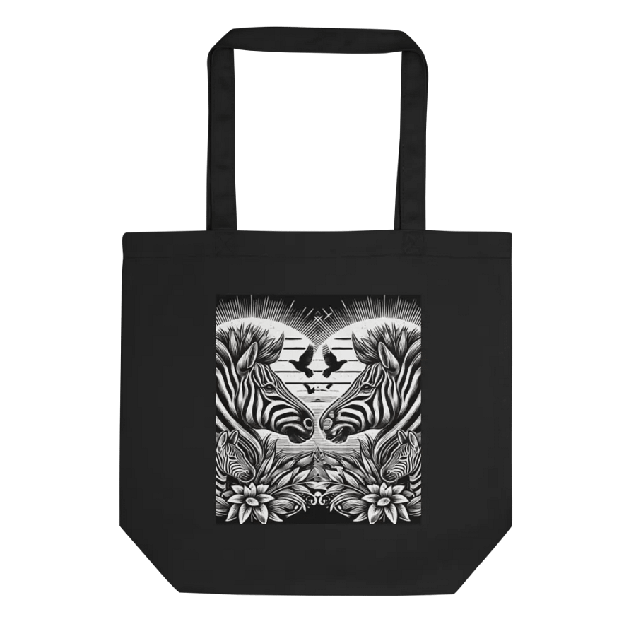 Symmetrical Serenity Zebra Tote Bag product image (1)