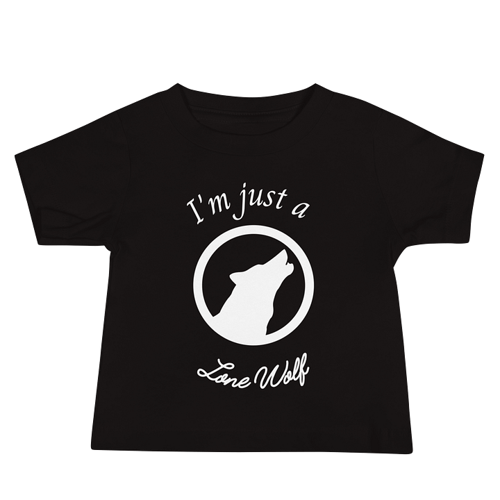 "Lone Wolf" Baby Tee product image (2)