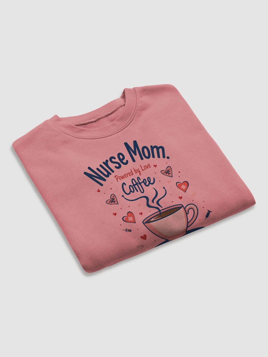 Nurse Mom Love Coffee Fleece Crop Sweatshirt product image (27)