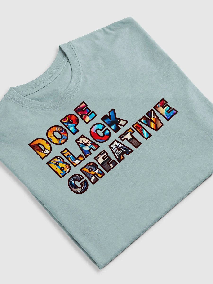 DOPE Black Creative Vibrant Men's Tee product image (5)