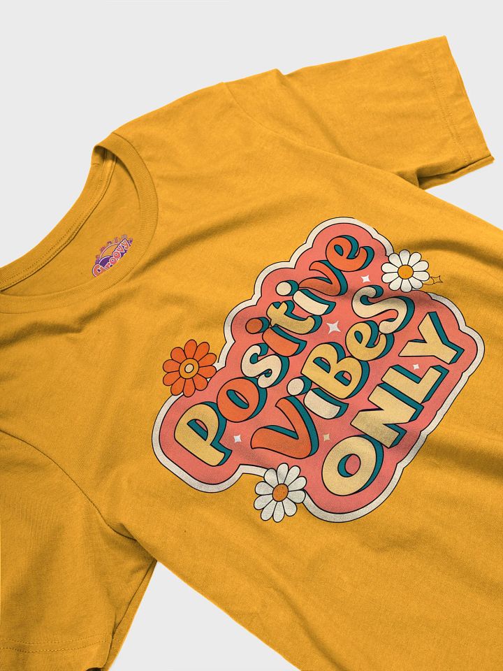 Retro Positive Vibes Only T-Shirt product image (2)