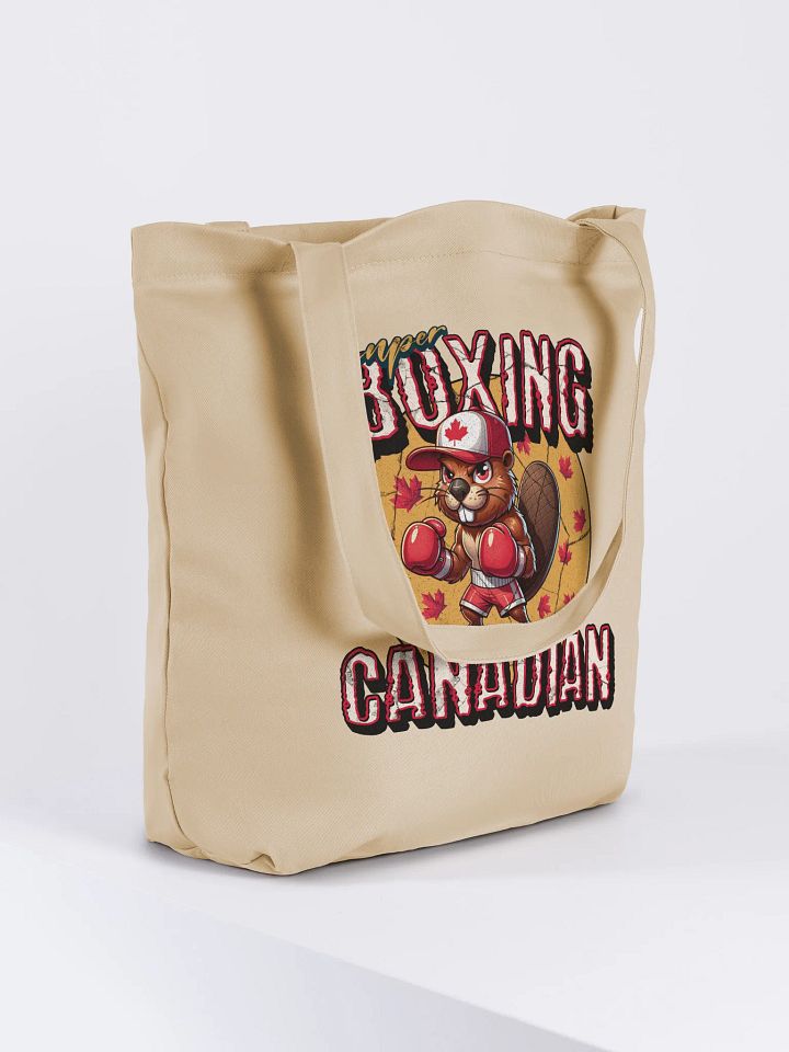Super Boxing Canadian Beaver Eco-Friendly Tote Bag product image (4)