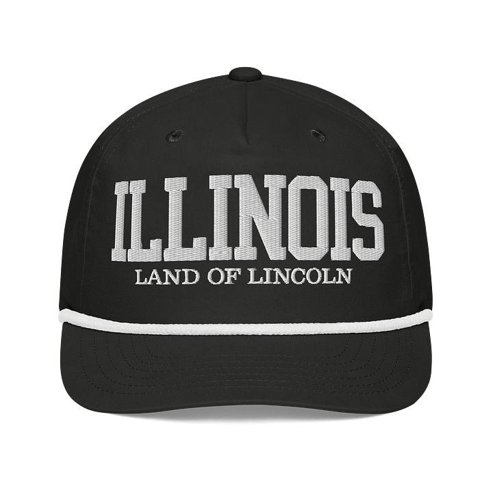 Illinois Land of Lincoln Golf Rope Cap product image (1)