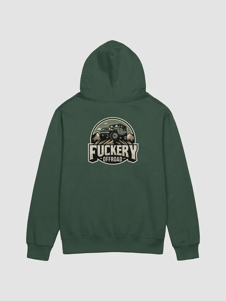 Unisex Pull-Over Hoodie with Fuckery Jeep Logo product image (7)