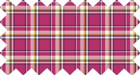 Hot Pink and Navy Blue Plaid (CO18)