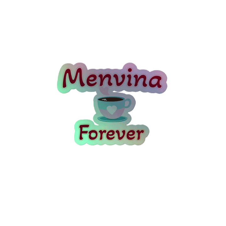 Menvina Forever Holographic Sticker Sheet product image (2)