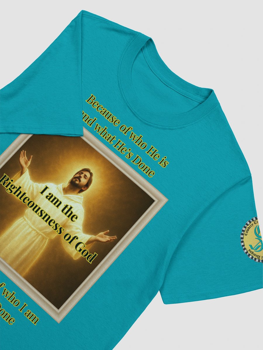 I am the Righteousness of God (Male) Gildan Unisex Softstyle T-Shirt Light Colors product image (70)