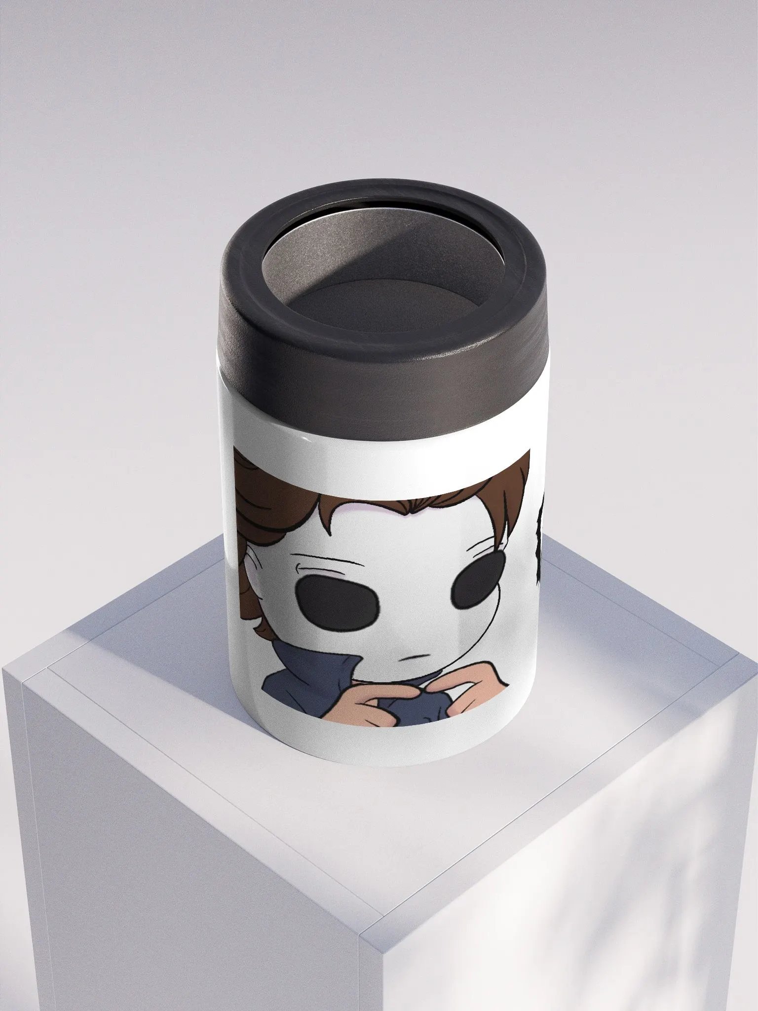 Michael Emote Stainless Steel Koozie product image (4)