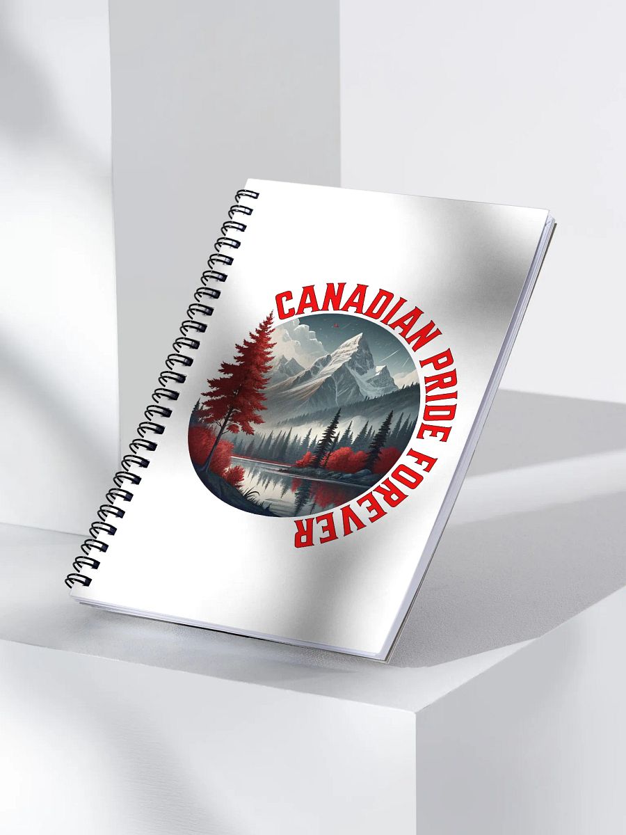 Canadian Pride Forever Spiral Notebook product image (3)