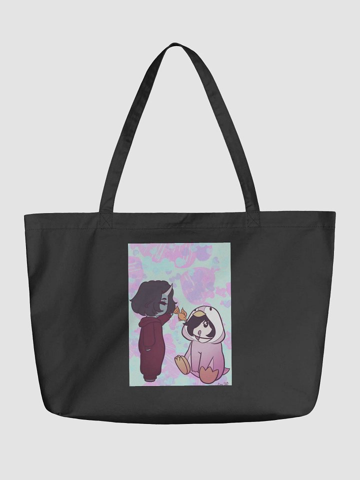 Feeding Pengu Large Tote product image (1)