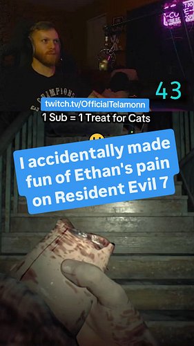 I promise I didn't mean to make fun of you, Ethan... 😂 Having the eye tracker and the heart rate monitor makes streaming this...