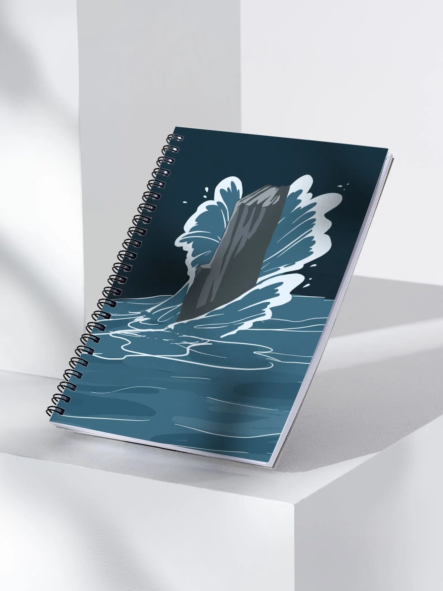 DRENGR Ocean Spiral Notebook product image (3)