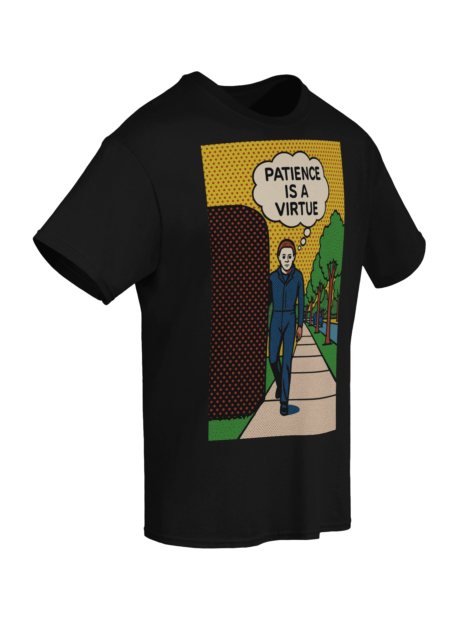 Halloween inspired Patience Is A Virtue Tee product image (90)