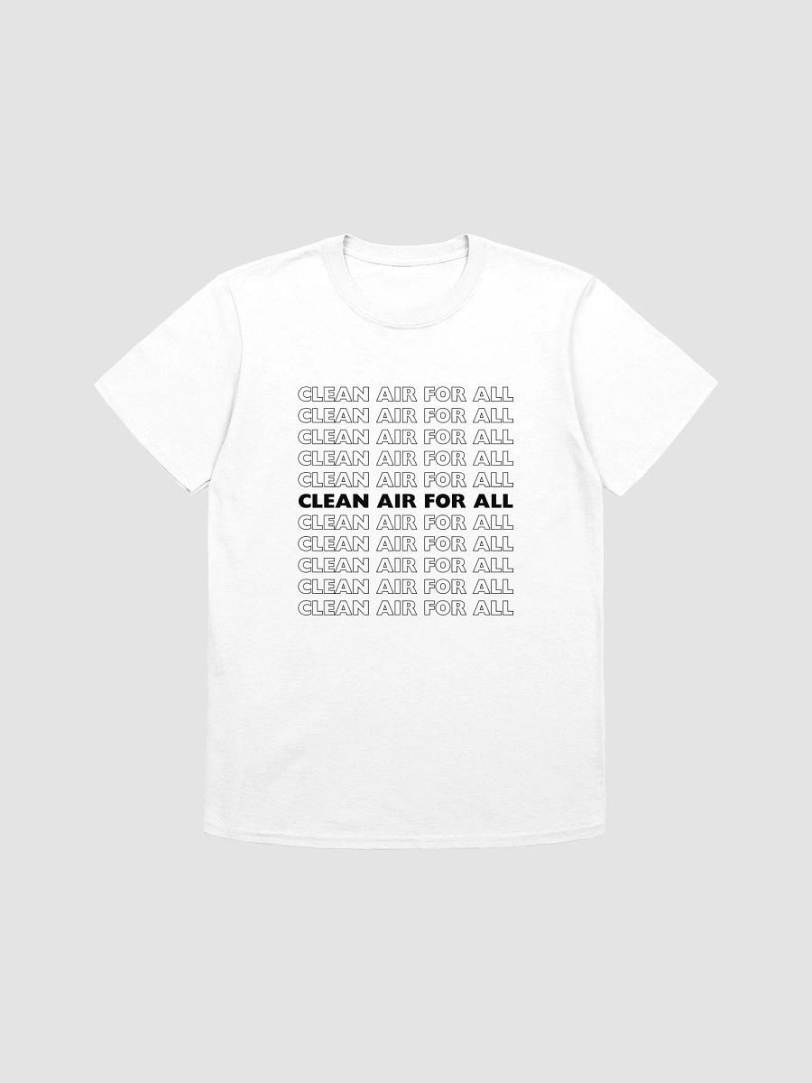 Clean air for all - Unisex t-shirt (Light) product image (1)