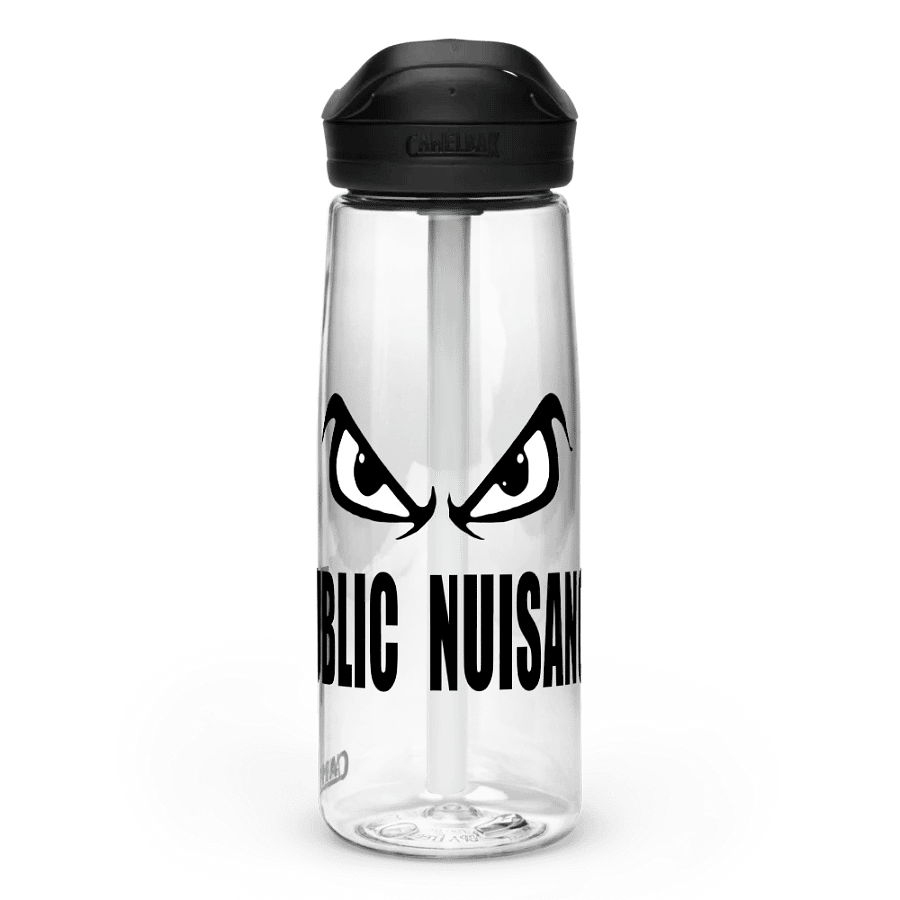 Public Nuisance: Clear Sports Water Bottle-BPA Free product image (1)