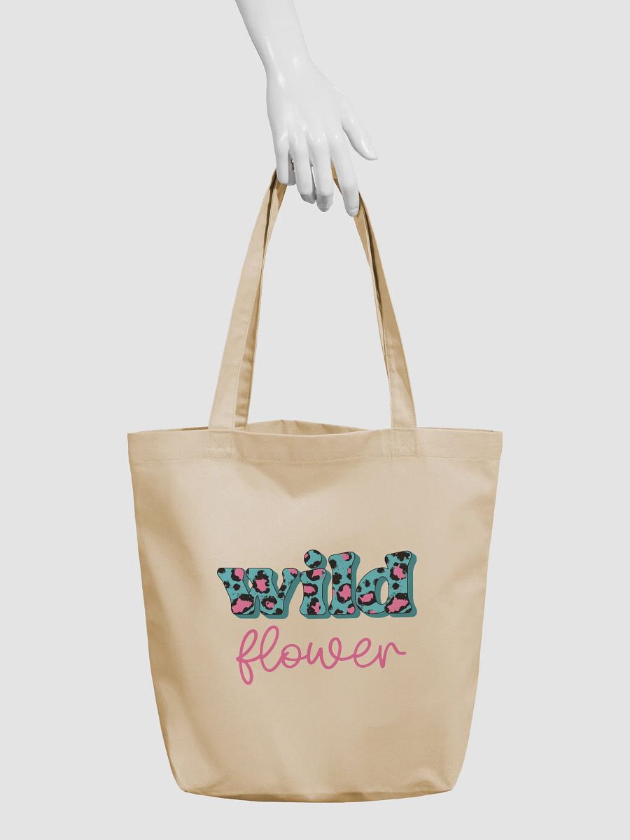 Wildflower Leopard Print Tote Bag product image (3)