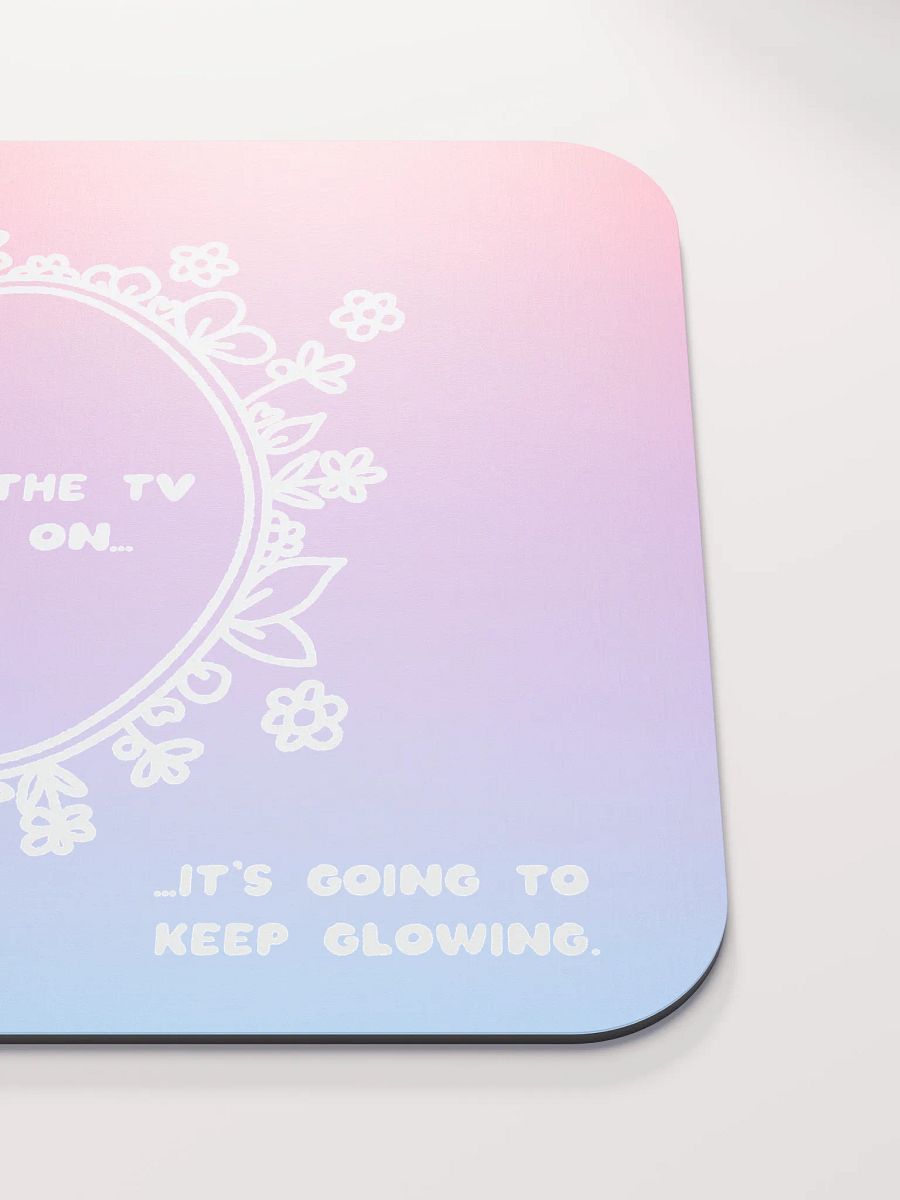 Turn On The TV Mousepad product image (5)