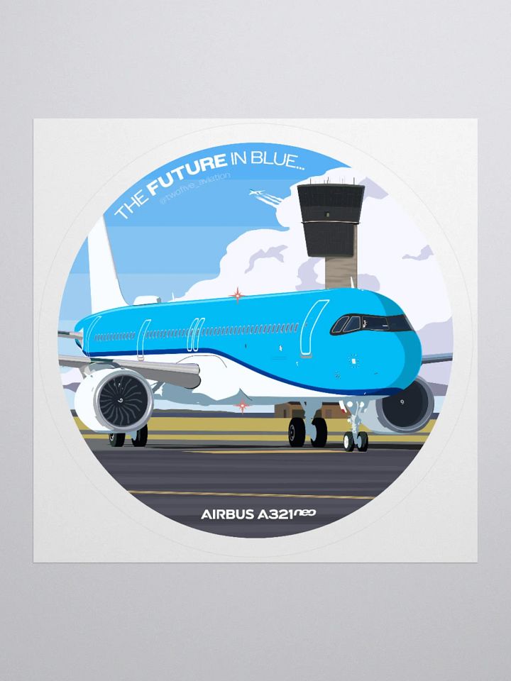 Dutch Airbus A321neo Sticker product image (1)